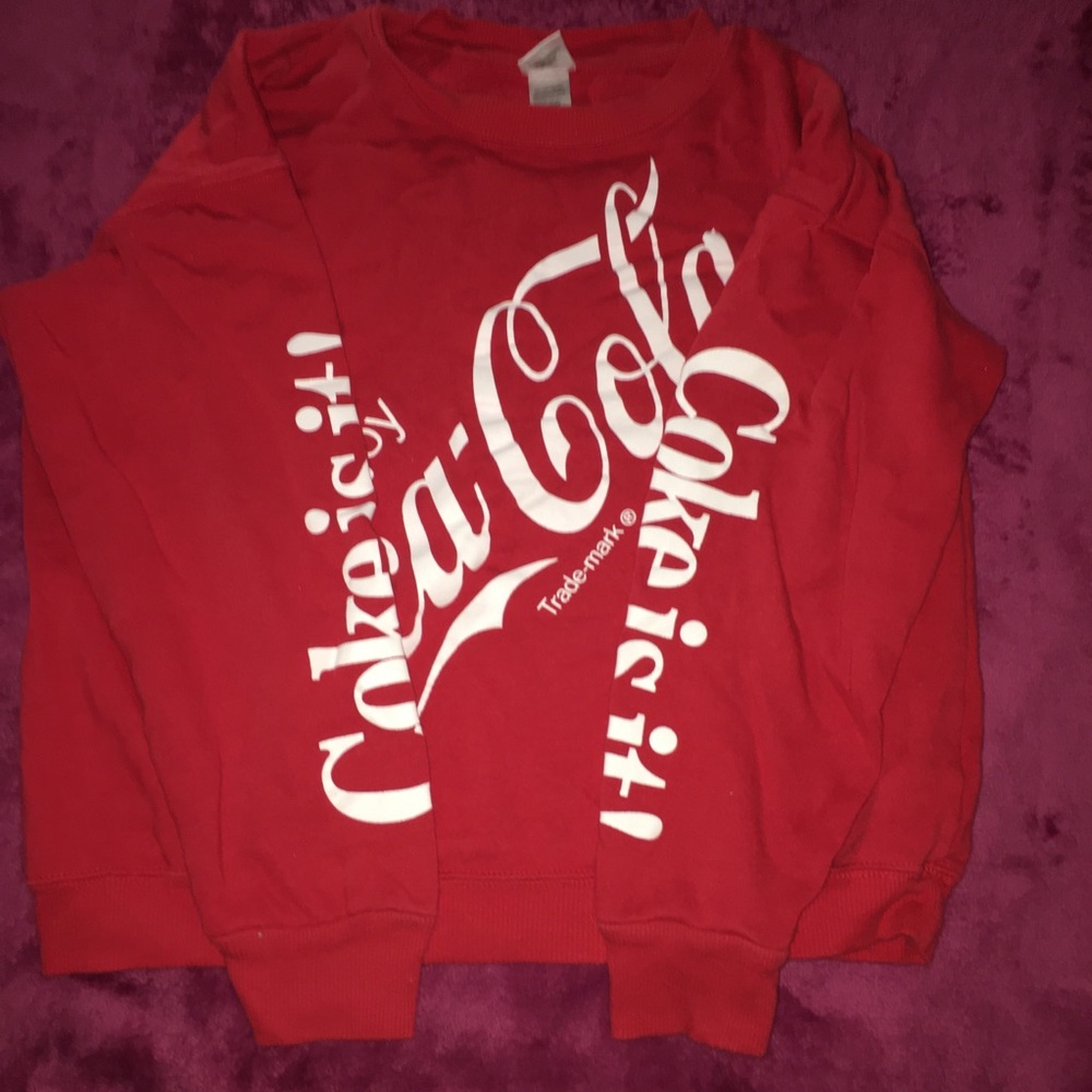 coco cola sweat shirt